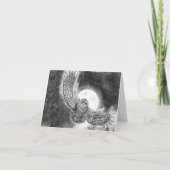 フクロウ カード (正面)