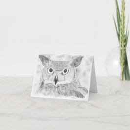 フクロウ カード