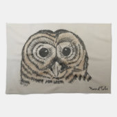 フクロウ キッチンタオル (横)