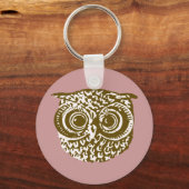 フクロウ キーホルダー (正面)