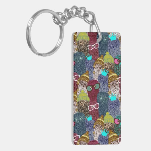 フクロウ キーホルダー (正面左)