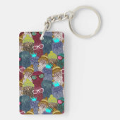 フクロウ キーホルダー (裏面)