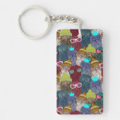 フクロウ キーホルダー (正面)