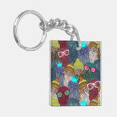 フクロウ キーホルダー (正面左)