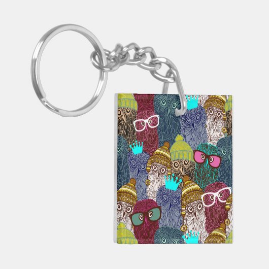 フクロウ キーホルダー (正面左)