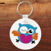 フクロウ キーホルダー (正面)