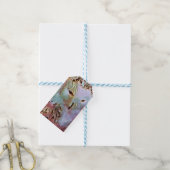 フクロウ ギフトタグ (より糸付き)