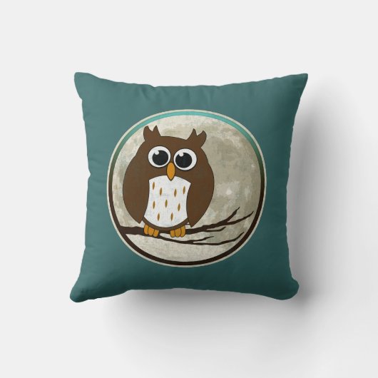 フクロウ クッション (裏面)