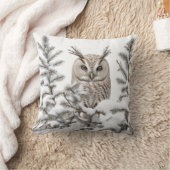 フクロウ クッション (ブランケット)