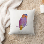 フクロウ クッション (ブランケット)