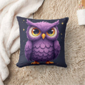 フクロウ クッション (ブランケット)