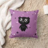 フクロウ クッション (ブランケット)