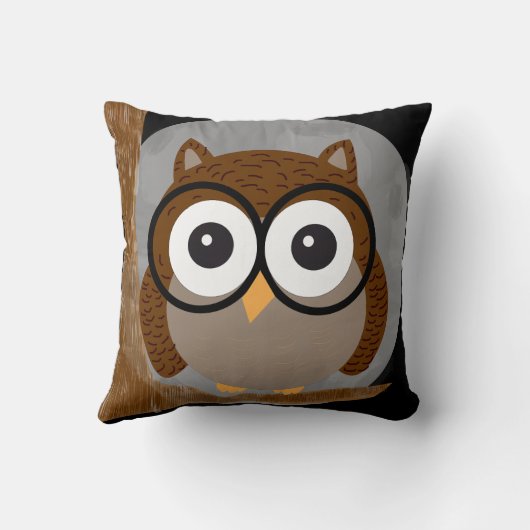 フクロウ クッション (裏面)