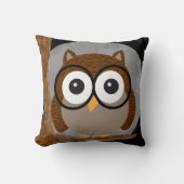 フクロウ クッション (正面)