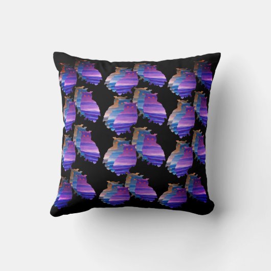 フクロウ クッション (裏面)