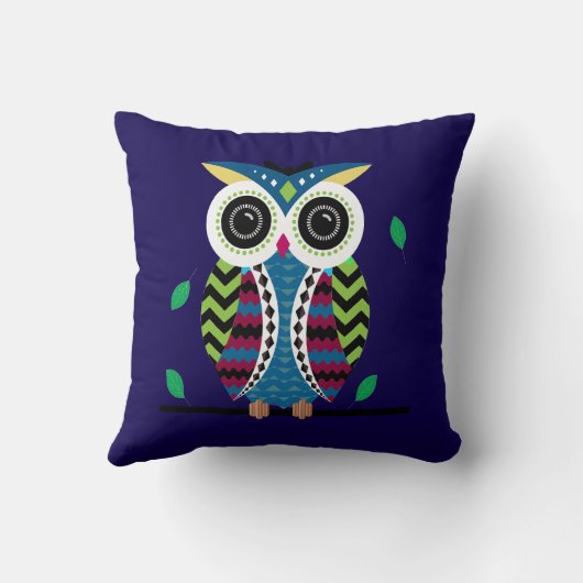 フクロウ クッション (裏面)