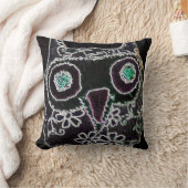 フクロウ クッション (ブランケット)