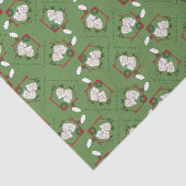 フクロウ・クリスマスかわいい子たち 薄葉紙 (詳細)