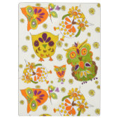 フクロウ クリップボード (裏面)