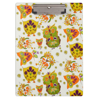 フクロウ クリップボード