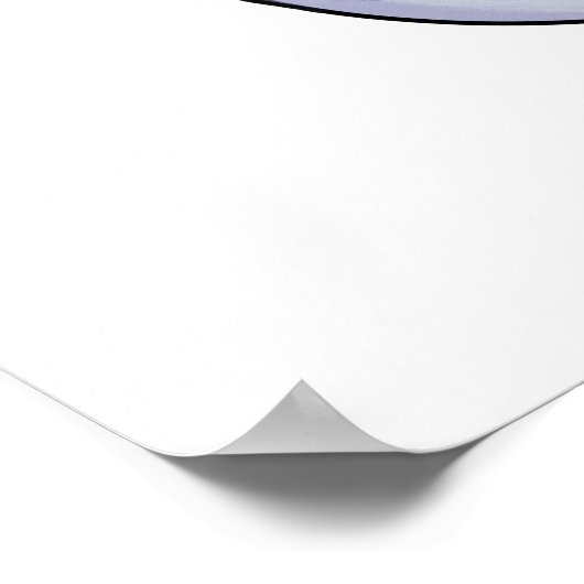 フクロウ・グッドおもしろい・バードプン ポスター (角)