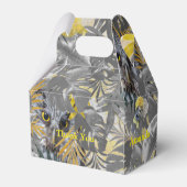 フクロウ – グレー葉/黄色2021色の植物の フェイバーボックス (裏面サイド)