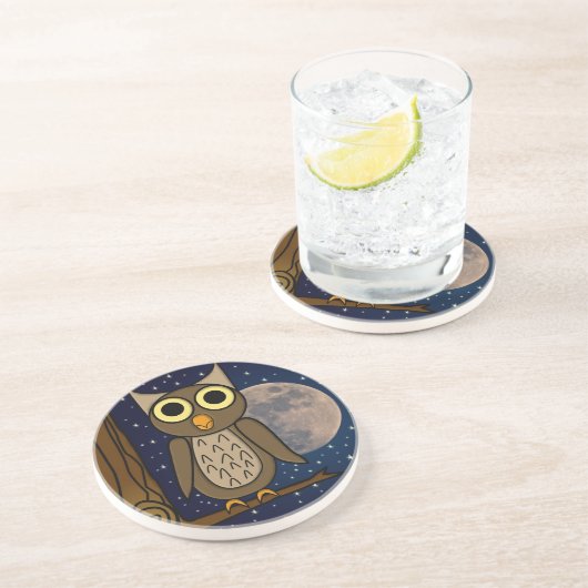 フクロウ コースター (側面)