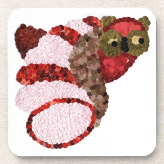 フクロウ コースター (正面)