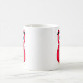 フクロウ コーヒーマグカップ (中央)