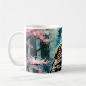 フクロウ コーヒーマグカップ (左)