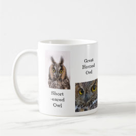 フクロウ コーヒーマグカップ