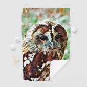 フクロウ ゴルフタオル (インサイチュ)