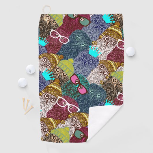 フクロウ ゴルフタオル (インサイチュ)