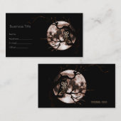 フクロウ&ザムーン 名刺 (正面/裏面)