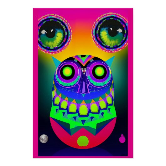 フクロウ・ザ・タイム・ウォッチング ポスター (正面)