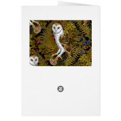 フクロウ、シダ、オーク、ベリー2 (裏面)