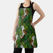 フクロウ、シダ、オーク、ベリー エプロン (インサイチュ)