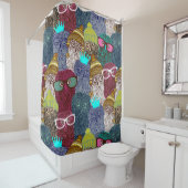 フクロウ シャワーカーテン (インサイチュ)