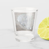 フクロウ ショットグラス (裏面)