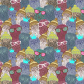 フクロウ シール (正面)