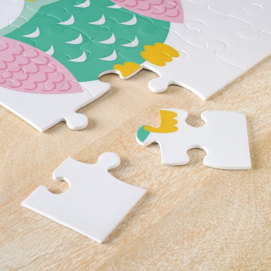 フクロウ ジグソーパズル (側面)