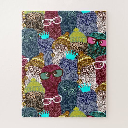 フクロウ ジグソーパズル (縦)