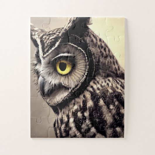 フクロウ ジグソーパズル (縦)