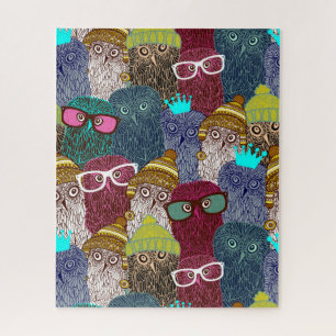 フクロウ ジグソーパズル