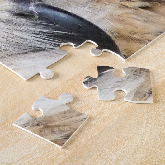 フクロウ ジグソーパズル (側面)