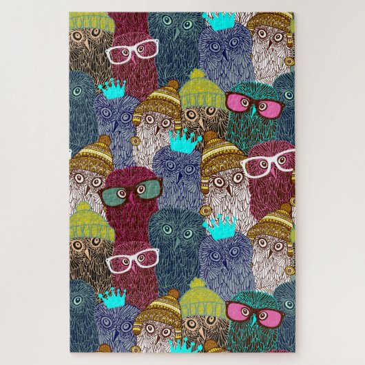 フクロウ ジグソーパズル (縦)