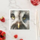 フクロウ スタンダードカクテルナプキン (インサイチュ)