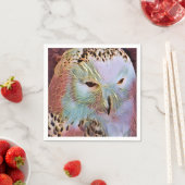 フクロウ スタンダードカクテルナプキン (インサイチュ)