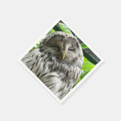 フクロウ スタンダードカクテルナプキン (角)