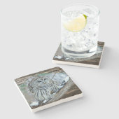 フクロウ ストーンコースター (横)